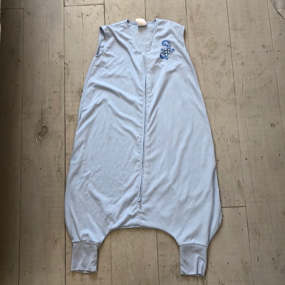 Halo sleep sack wearable blanket.